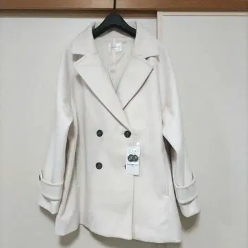 [ 새상품 ] Honeys GLACIER 피코트 (아이보리) LL 사이즈