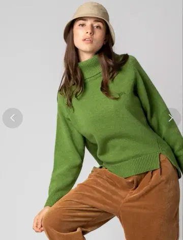 LACOSTE 라코스테 울 블렌드 터틀넥 스웨터