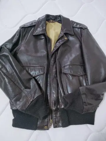 Schott G-1 가죽 자켓 플라이트 자켓 42