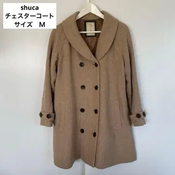 shuca 슈카 체스터 코트 M 브라운