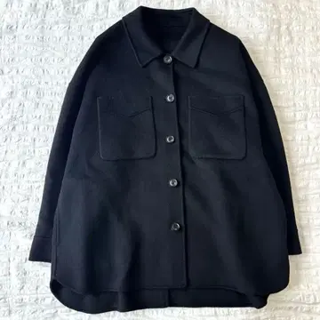 2024AW 프레임워크 해밀턴 리버 CPO 자켓 코트 블랙
