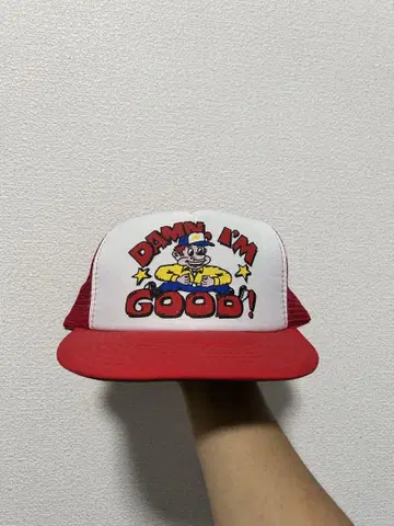 빈티지 80s Damn I'm Good! 메쉬 캡