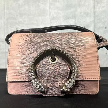 [ 미사용급 ] 지미추 마들린 크리스탈 숄더백