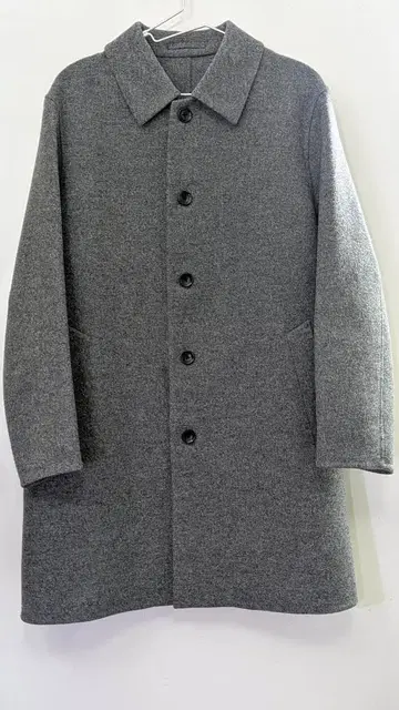 유니클로 C 더블 페이스 코트 M 그레이