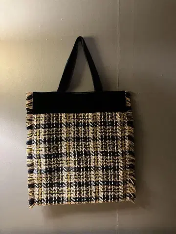 AMARC STORE 오쿠사 나오코 디자인 프린지 체크 백