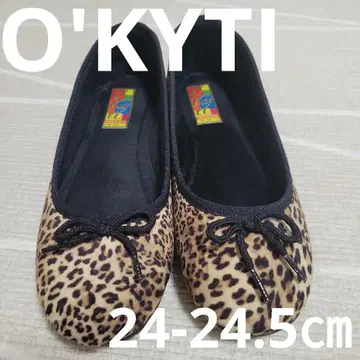 O'KYTI 오키티 레오파드 발레 슈즈
