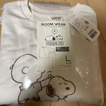 스누피 룸웨어 면 100% L 사이즈 PEANUTS