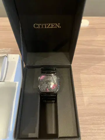 [ 미사용 ] CITIZEN 인디펜던트 블랙/퍼플