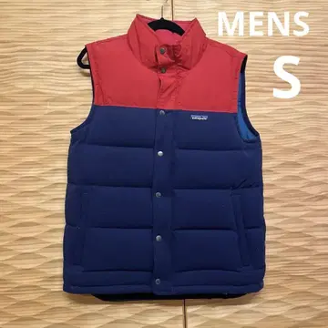 Patagonia 다운 베스트 빨간색/네이비