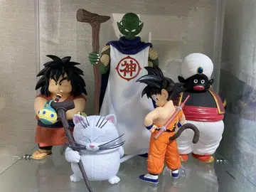 드래곤볼 제일복권 구름 위의 신전 피규어 세트 +포포