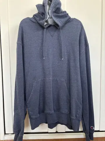 CHAMPION XL 다크 그레이 후드티