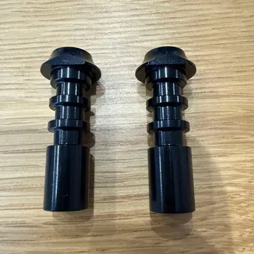 DRT 바리얼 경량 스페이서 샤프트 블랙 2개