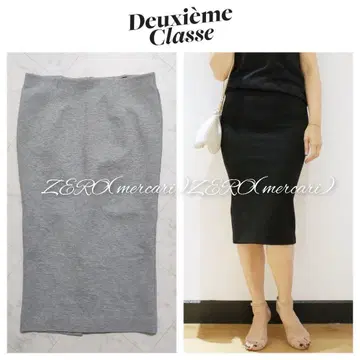 Deuxieme Classe 스트레치 분또 타이트 스커트 그레이 38