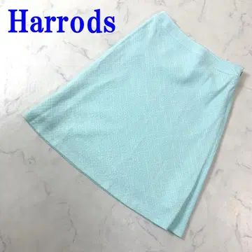 해롯 스커트 그린 면 레이온 M 사이즈 C3436