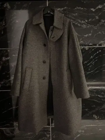 MAATEE&SONS 22AW 트위드 발칼라 코트