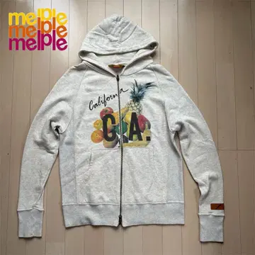 melple 풀 집업 후디 사이즈 m