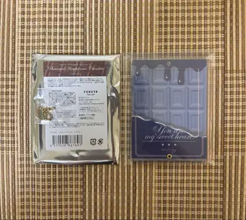 FUKUYA 포토 카드 아크릴 프레임 초콜릿 블루