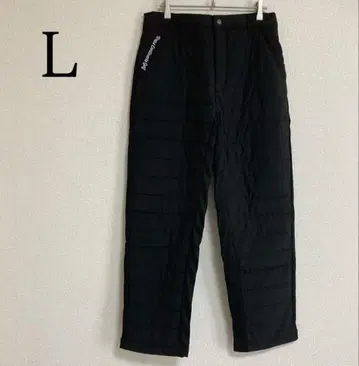 골프 팬츠 다운 팬츠 충전솜 L 블랙 계열 따뜻한 골프웨어 하의