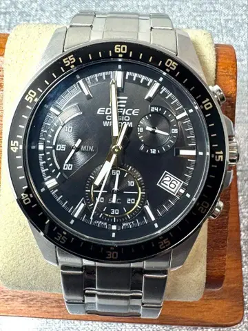 카시오 에디피스 EDIFICE 100m 방수 크로노그래프 EFV-540
