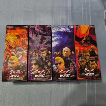크로우즈 & WORST 피규어 세트 Vol. 1-4