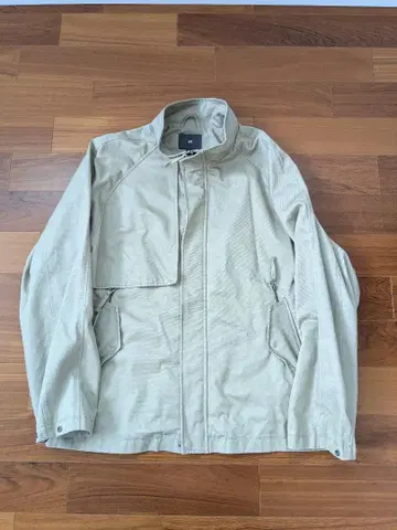 H&M 헌팅 자켓 블루종 스탠드 카라 자켓