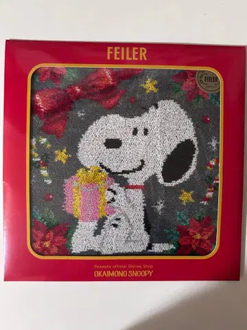 feiler 스누피 손수건 25cm