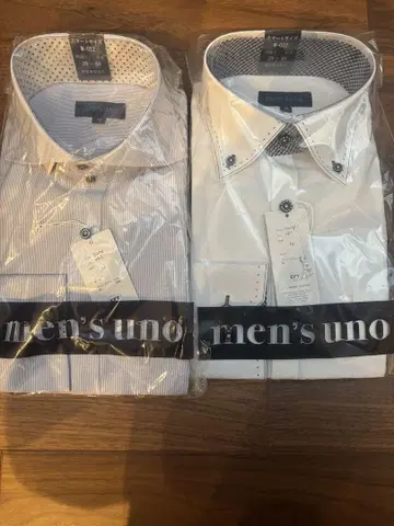 men's uno 와이셔츠 2장 세트 M 사이즈
