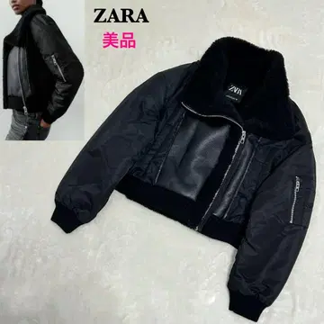 [ 새상품급 ] ZARA 대비 더블 페이스 자켓 블랙 XL