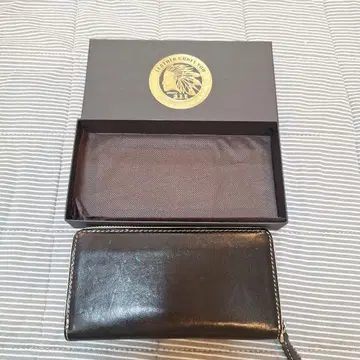 도치기 가죽 극소 장지갑