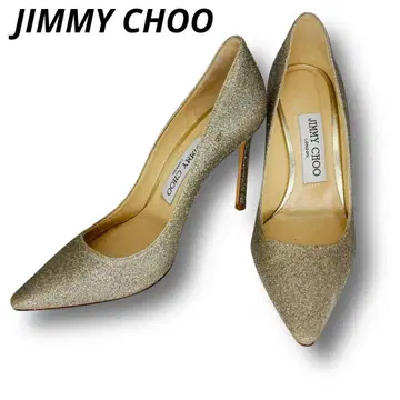 Jimmy Choo 지미추 펌프스 하이힐 글리터 34.5