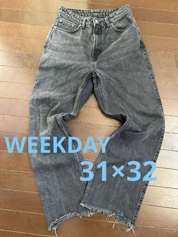 선착순 WEEKDAY 데님 31 32 그레이