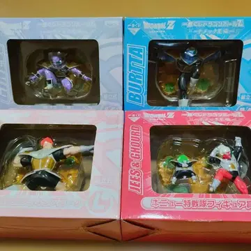 드래곤볼 Z 기뉴 특전대 ~나메크성 편~ 피규어 전 4종 세트