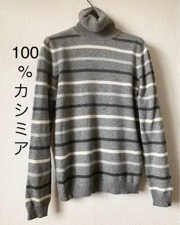 UNIQLO 100% 캐시미어 터틀넥 스웨터