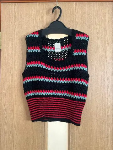 오시마 레이 TULIP KNIT VEST