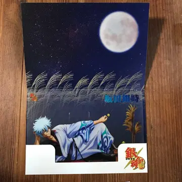 은혼 mini 포스터 클리어 그림 두루마리 사카타 긴토키 카드