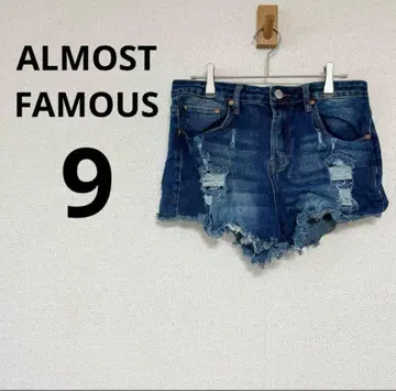 ALMOST FAMOUS 데님 숏팬츠 [ 9 ] 데미지 청바지