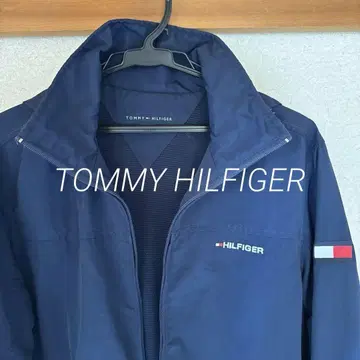 TOMMY HILFIGER 네이비 점퍼