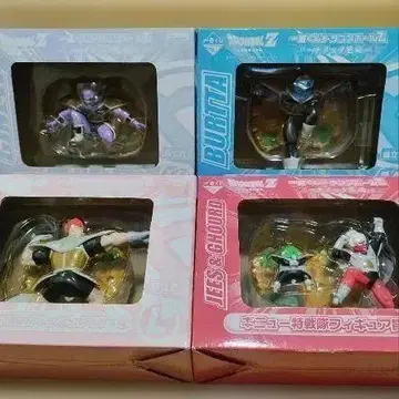 2 드래곤볼 Z 기뉴 특전대 피규어 전 4종