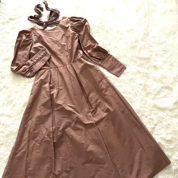 Maison de FLEUR Petite Robe 롱 원피스 핑크