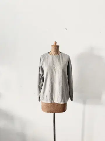 evam eva vie FLANNEL COTTON PULLOVER