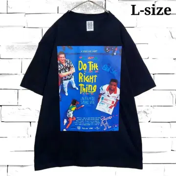[ 새상품 ] Do the right thing 티셔츠 블랙 2