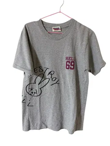 HYSTERIC GLAMOUR 티셔츠 그레이