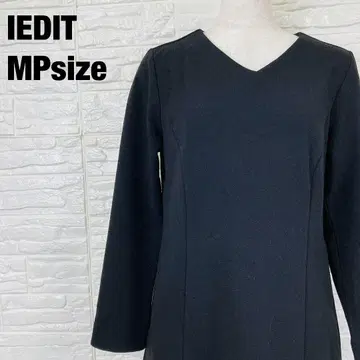 IEDIT 이디트 백 지퍼 티셔츠 원피스 1141