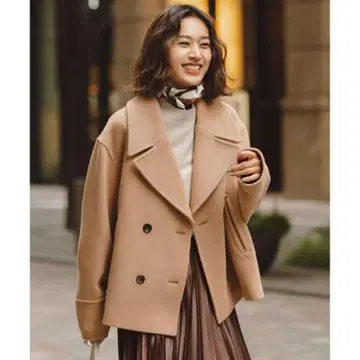 23구 헤링본 숏 피코트
