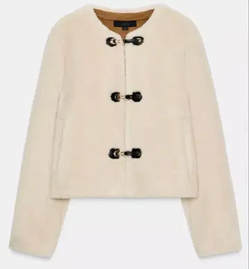 zara 더블 페이스 토글 버튼 자켓