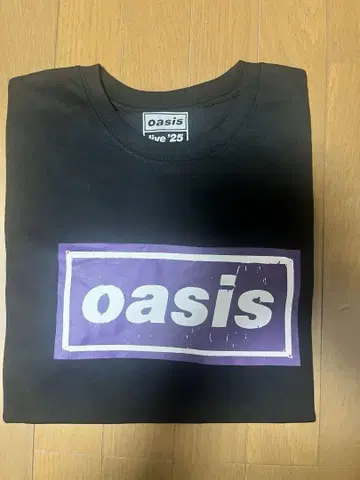 oasis 도쿄돔 라이브 2025 T셔츠