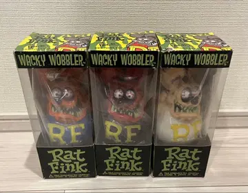 [ 특가 ] RATFINK 3체 전 메탈릭 사양 WACKY WOBBLER
