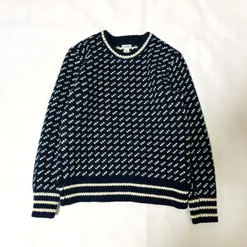 L.L.Bean 엘엘빈 바즈아이 니트 스웨터 네이비