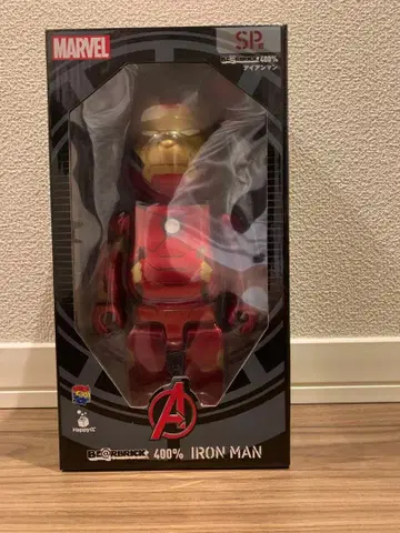 BE@RBRICK 400% IRON MAN