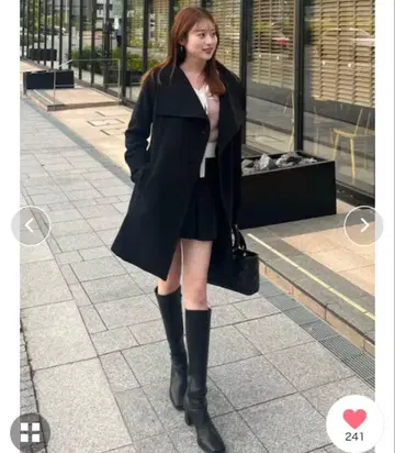 rienda 스퀘어토 롱 부츠